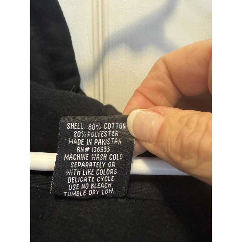 Parsa‎ Women’s Black  New York Hoodie Size XL - Picture 4 of 5